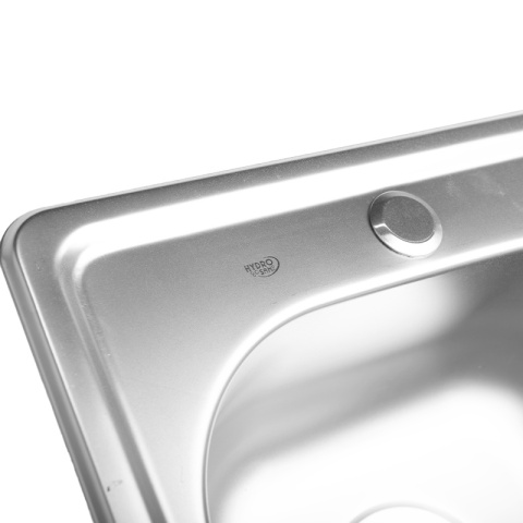 ZLEWOZMYWAK JEDOKOMOROWY STALOWY 38X38 INOX ZLEW KUCHENNY PLATON 2 GATUNEK