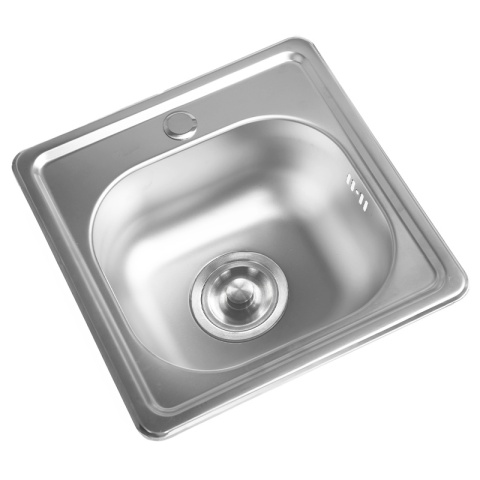 ZLEWOZMYWAK JEDOKOMOROWY STALOWY 38X38 INOX ZLEW KUCHENNY PLATON 2 GATUNEK