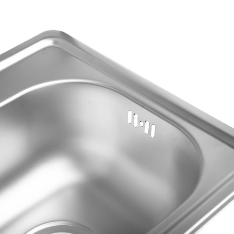 ZLEWOZMYWAK JEDOKOMOROWY STALOWY 38X38 INOX ZLEW KUCHENNY PLATON 2 GATUNEK