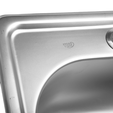 ZLEWOZMYWAK JEDOKOMOROWY STALOWY 38X38 INOX ZLEW KUCHENNY PLATON 2 GATUNEK