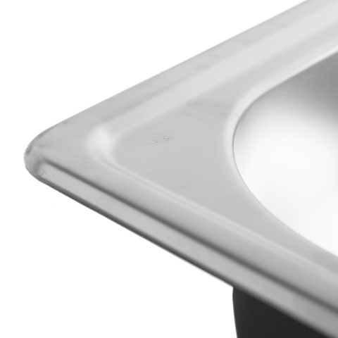 ZLEWOZMYWAK JEDOKOMOROWY STALOWY 38X38 INOX ZLEW KUCHENNY PLATON 2 GATUNEK