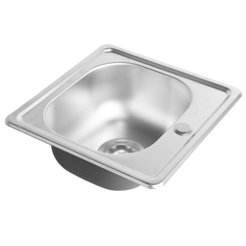 ZLEWOZMYWAK JEDOKOMOROWY STALOWY 38X38 INOX ZLEW KUCHENNY PLATON 2 GATUNEK