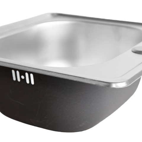 ZLEWOZMYWAK JEDOKOMOROWY STALOWY 38X38 INOX ZLEW KUCHENNY PLATON 2 GATUNEK