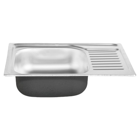 ZLEWOZMYWAK JEDNOKOMOROWY STALOWY 58X48 CM INOX ZLEW TRISTAN 2 GATUNEK