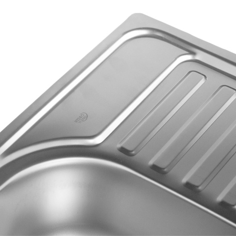 ZLEWOZMYWAK JEDNOKOMOROWY STALOWY 58X48 CM INOX ZLEW TRISTAN 2 GATUNEK