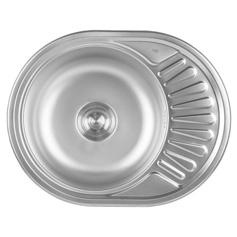 ZLEWOZMYWAK JEDNOKOMOROWY STALOWY 57X45 CM ZLEW KUCHENNY RALF 2 GATUNEK