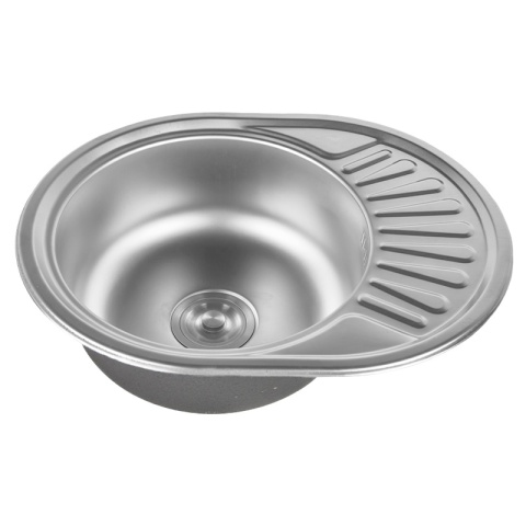 ZLEWOZMYWAK JEDNOKOMOROWY STALOWY 57X45 CM ZLEW KUCHENNY RALF 2 GATUNEK