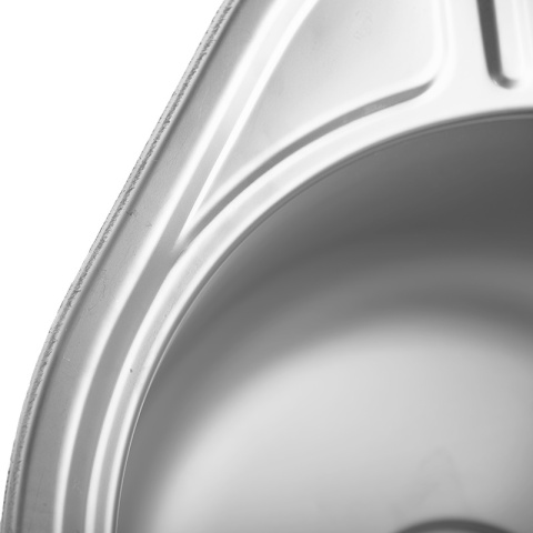 ZLEWOZMYWAK JEDNOKOMOROWY STALOWY 57X45 CM ZLEW KUCHENNY RALF 2 GATUNEK