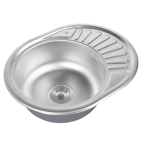 ZLEWOZMYWAK JEDNOKOMOROWY STALOWY 57X45 CM ZLEW KUCHENNY RALF 2 GATUNEK