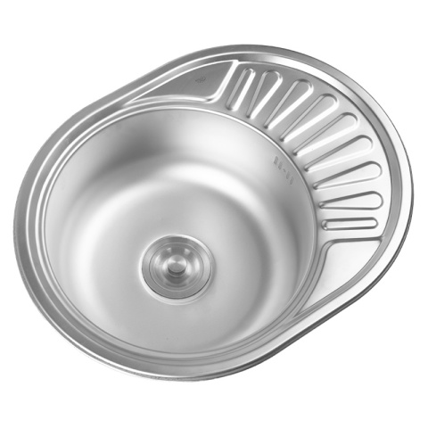 ZLEWOZMYWAK JEDNOKOMOROWY STALOWY 57X45 CM ZLEW KUCHENNY RALF 2 GATUNEK