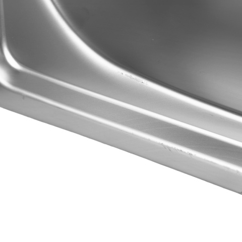 ZLEWOZMYWAK JEDOKOMOROWY STALOWY 66X42 CM INOX ZLEW KUCHENNY KORI 2 GATUNEK