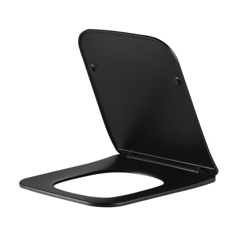 DESKA SEDESOWA WC WOLNOOPADAJĄCA CV-MTB-09 SLIM CZARNY MAT DUROPLAST