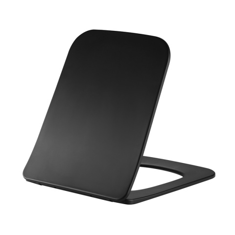 DESKA SEDESOWA WC WOLNOOPADAJĄCA CV-MTB-09 SLIM CZARNY MAT DUROPLAST