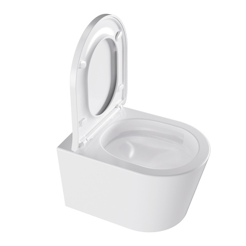 ZESTAW PODTYNKOWY WC STELAŻ TECE MISKA ELITE-WH-02 PRZYCISK TC-9240407 CZARNY MAT