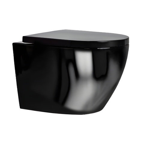 ZESTAW PODTYNKOWY WC STELAŻ TECE MISKA MIZU-BL-RIM-02 PRZYCISK TC-9240401 CHROM