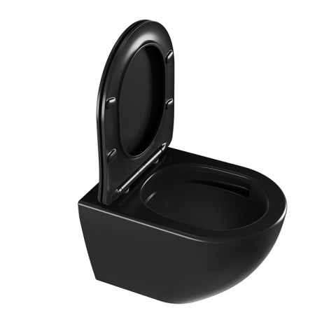 ZESTAW PODTYNKOWY WC STELAŻ TECE MISKA NERO-MTB-03 PRZYCISK TC-9240401 CHROM