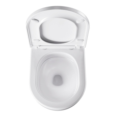 ZESTAW PODTYNKOWY WC STELAŻ TECE MISKA NERO-WH-02 PRZYCISK TC-9240401 CHROM