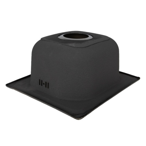 ZLEWOZMYWAK JEDOKOMOROWY STALOWY 38X33CM INOX ZLEW KUCHENNY GRANT 2 GATUNEK