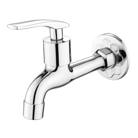 BATERIA ŚCIENNA DO WODY ZIMNEJ LUB ZMIESZANEJ 2 KONCÓWKI KRAN ALI-CH CHROM