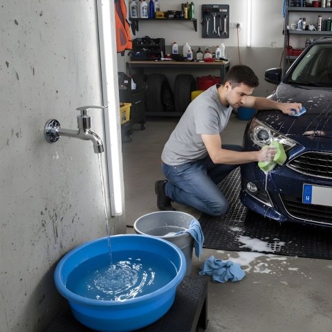 BATERIA ŚCIENNA DO WODY ZIMNEJ LUB ZMIESZANEJ 2 KONCÓWKI KRAN ALI-CH CHROM