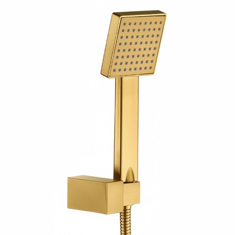 BATERIA WANNOWA ŚCIENNA PRYSZNICOWA ŁAZIENKOWA ZESTAW F305-GL ZŁOTA