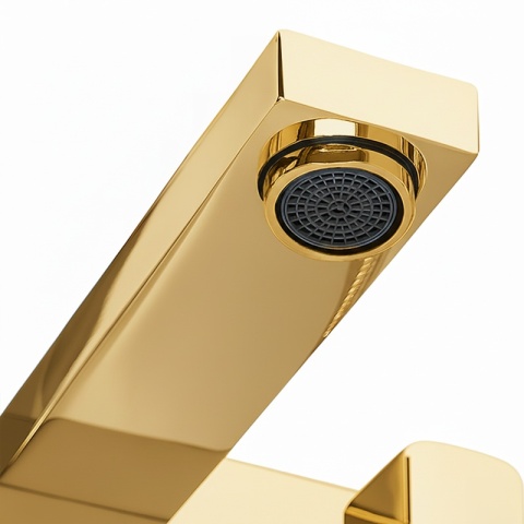 BATERIA WANNOWA ŚCIENNA PRYSZNICOWA ŁAZIENKOWA ZESTAW F305-GL ZŁOTA