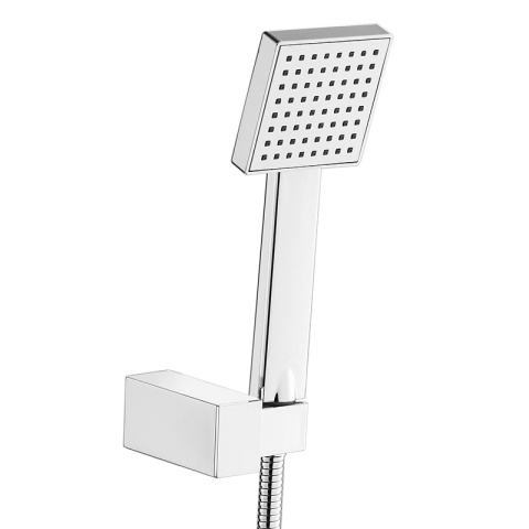 BATERIA WANNOWA ŚCIENNA PRYSZNICOWA NATRYSKOWA ZESTAW F305A CHROM