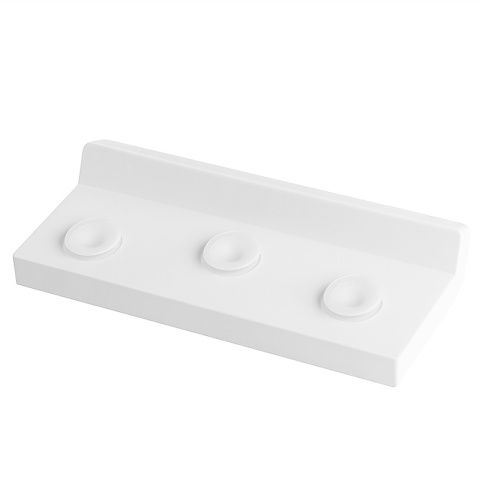 ZAGŁÓWEK PODUSZKA DO WANNY PRZYSSAWKI BIAŁY LUVO-WH 31x13,5