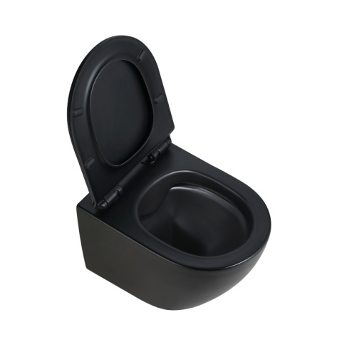 ZESTAW PODTYNKOWY WC STELAŻ TECE MISKA MIZU-MTB-RIM-01 PRZYCISK TC-9240417 BIAŁY MAT