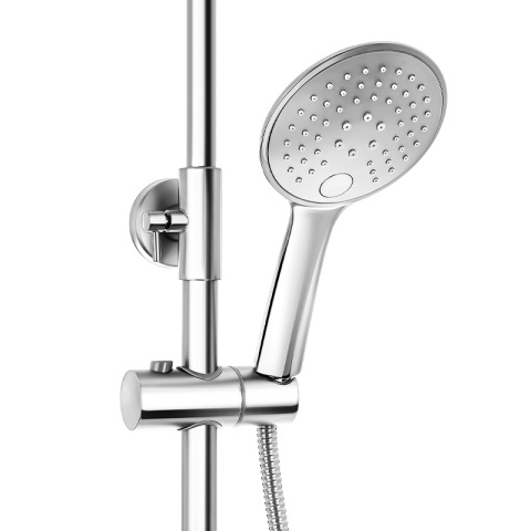 BATERIA PRYSZNICOWA ŁAZIENKOWA ZESTAW Z DESZCZOWNICĄ NATRYSKOWA LAILA CHROM