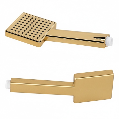 BATERIA WANNOWA ŚCIENNA PRYSZNICOWA Z TERMOSTATEM T202 ZŁOTA SZCZOTKOWANA