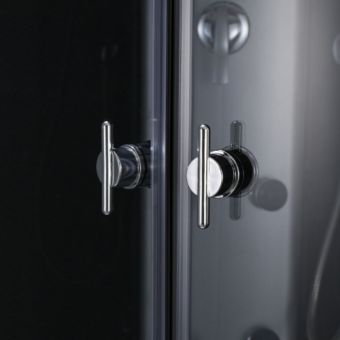 KABINA PRYSZNICOWA Z HYDROMASAŻEM WSH7306L LEWA 120x80 CM