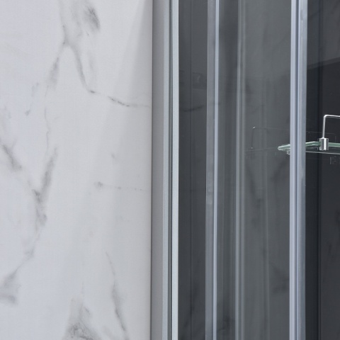 KABINA PRYSZNICOWA Z HYDROMASAŻEM WSH7306R PRAWA 120x80 CM