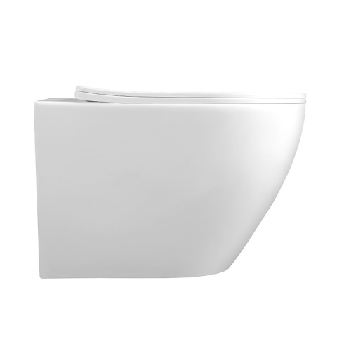 ZESTAW PODTYNKOWY WC STELAŻ TECE MISKA FLOW-WH-TR-03 PRZYCISK TC-9240407 CZARNY MAT