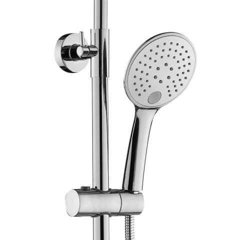 BATERIA PRYSZNICOWA ŁAZIENKOWA ZESTAW Z DESZCZOWNICĄ NATRYSKOWA ADA CHROM