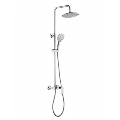 BATERIA PRYSZNICOWA ŁAZIENKOWA ZESTAW Z DESZCZOWNICĄ NATRYSKOWA ADA CHROM