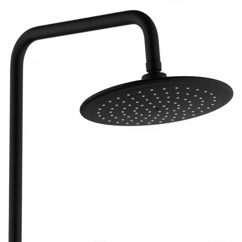 BATERIA PRYSZNICOWA ŁAZIENKOWA ZESTAW Z DESZCZOWNICĄ NATRYSKOWA ADA CZARNA