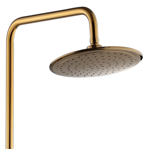 BATERIA PRYSZNICOWA ŁAZIENKOWA ZESTAW Z DESZCZOWNICĄ NATRYSKOWA ADA ZŁOTA