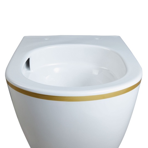 ZESTAW PODTYNKOWY WC STELAŻ TECE MISKA MIZU-WH-GL-TR-02 PRZYCISK TC-9240401 CHROM