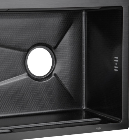 ZLEWOZMYWAK JEDNOKOMOROWY WIELOFUNKCYJNY 75X46 GRAFIT ZLEW KUCHENNY TAURUS