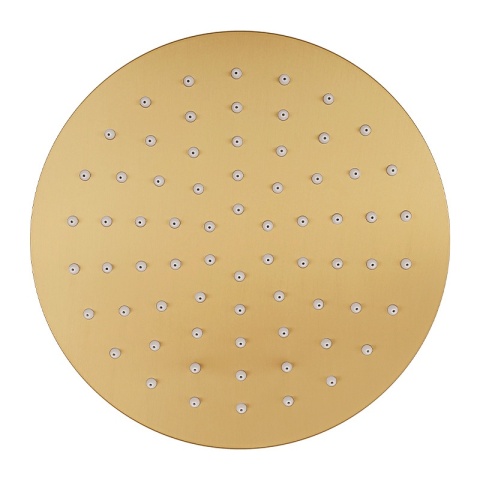 BATERIA PRYSZNICOWA ŁAZIENKOWA ZESTAW Z DESZCZOWNICĄ ADA ZŁOTA SZCZOTKOWANA