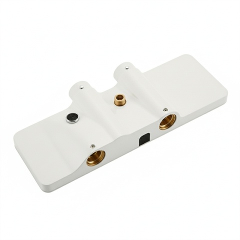 BATERIA PRYSZNICOWA ŁAZIENKOWA ZESTAW Z DESZCZOWNICĄ NATRYSKOWA F13 BIAŁA