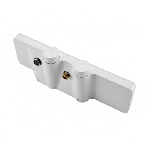 BATERIA PRYSZNICOWA ŁAZIENKOWA ZESTAW Z DESZCZOWNICĄ NATRYSKOWA F13 BIAŁA