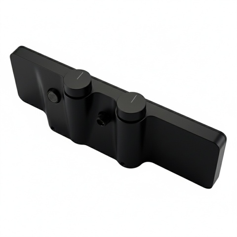 BATERIA PRYSZNICOWA ŁAZIENKOWA ZESTAW Z DESZCZOWNICĄ NATRYSKOWA F13 CZARNA