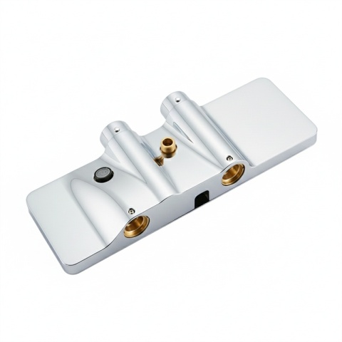 BATERIA PRYSZNICOWA ŁAZIENKOWA ZESTAW Z DESZCZOWNICĄ NATRYSKOWA F13A CHROM