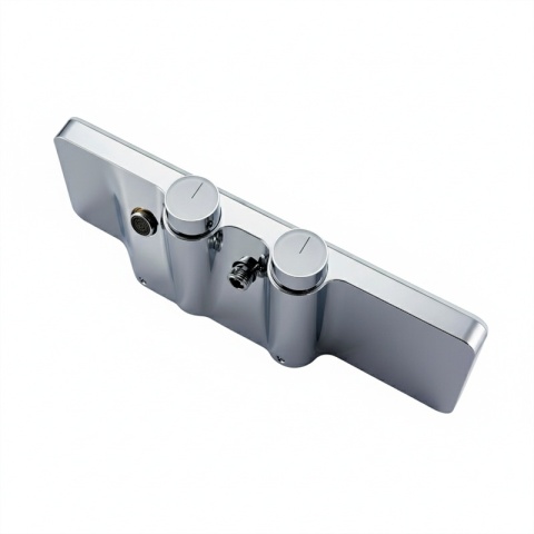 BATERIA PRYSZNICOWA ŁAZIENKOWA ZESTAW Z DESZCZOWNICĄ NATRYSKOWA F13A CHROM