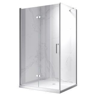 KABINA PRYSZNICOWA PROSTOKĄTNA ZES-KZ20F-120X90 CHROM 120x90 CM