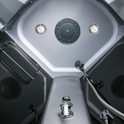 KABINA PRYSZNICOWA Z HYDROMASAŻEM WSH7602B 100x100 CM