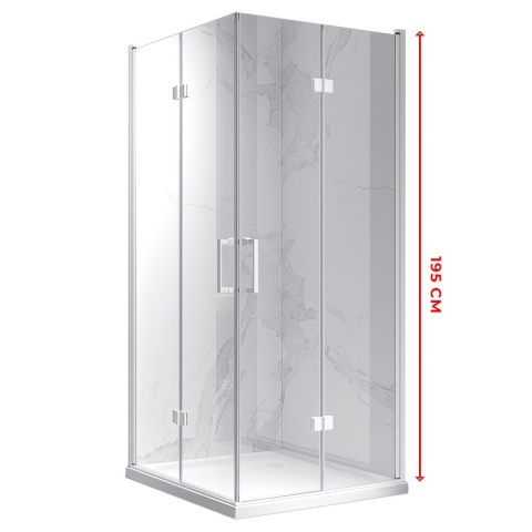 PROFIL POSZERZAJĄCY P08 DO KABIN PRYSZNICOWYCH KZ08,KZ12,KZ13,KZ14,KZ103,KZ104 BIAŁY