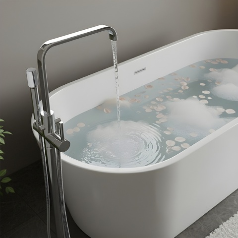 BATERIA ŁAZIENKOWA WOLNOSTOJĄCA F2036A CHROM